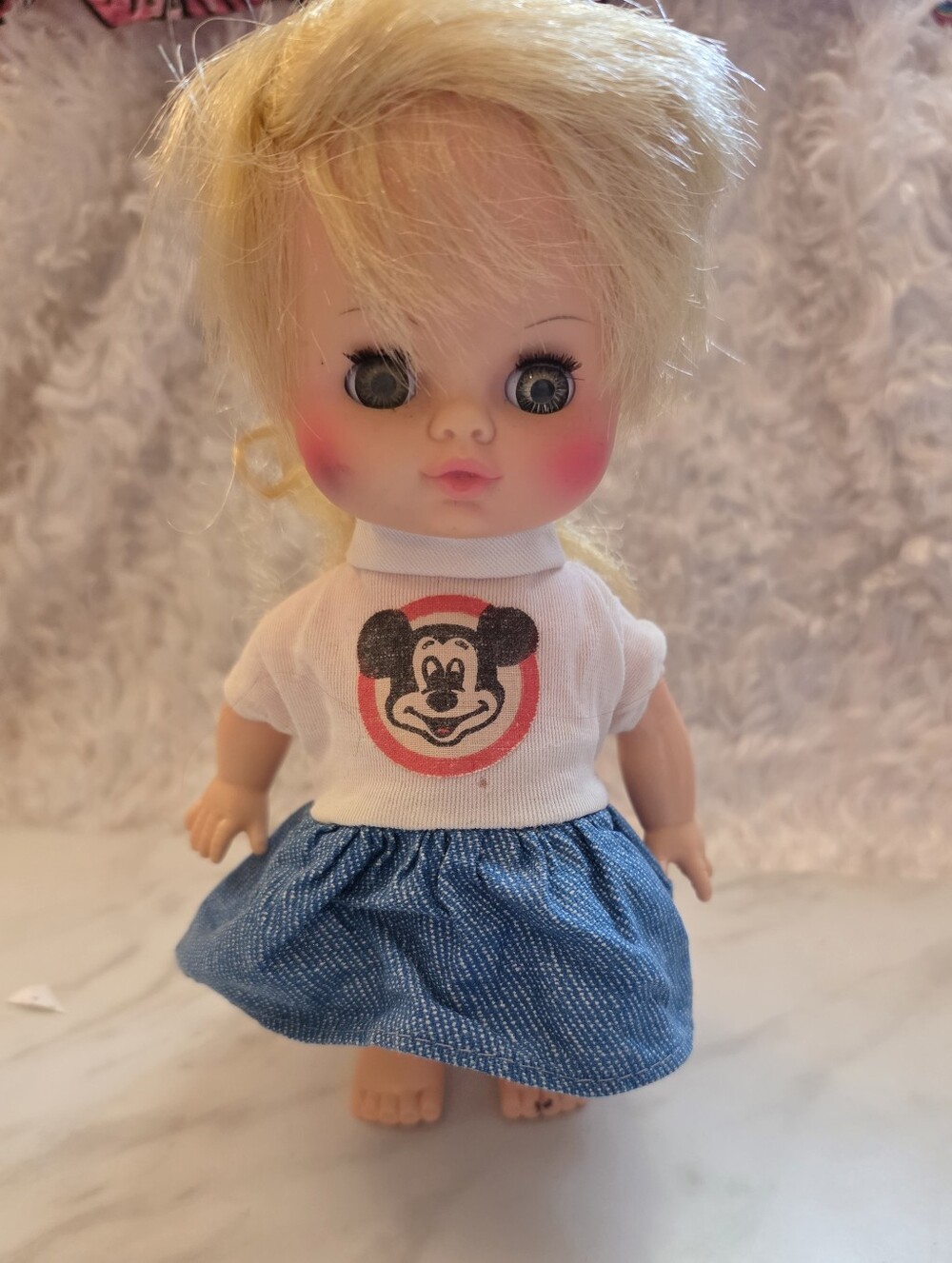 Classic Mickey Mouse Club Small Doll Marked Horsman Dolls